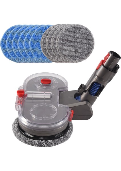 V15 V11 V10 V8 V7 Elektrikli Süpürge Için Paspas Aparatı, Su Tankı ve 12 Yıkanabilir Paspas ile Elektrikli (Yurt Dışından)
