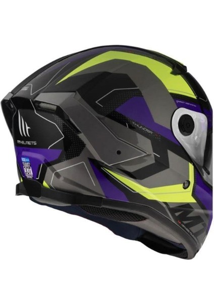 Thunder 4 Sv Vailant B2 Full Face Motosiklet Kaskı