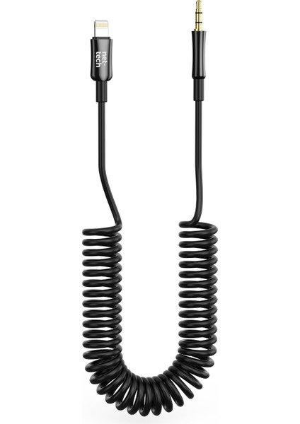 NT-AC10 Plastik 100 cm Jack To Lightning Aux Kablo