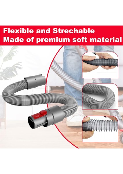 V7 V8 V10 V11 V15 Kablosuz Elektrikli Süpürge Uzatma Hortumu Yatak Fırçası Başlığı (Yurt Dışından) fırsatları