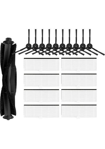 Ana Yan Fırça Hepa Filtre Toz Torbası S9 Robot Süpürge Yedek Parçaları (Yurt Dışından)