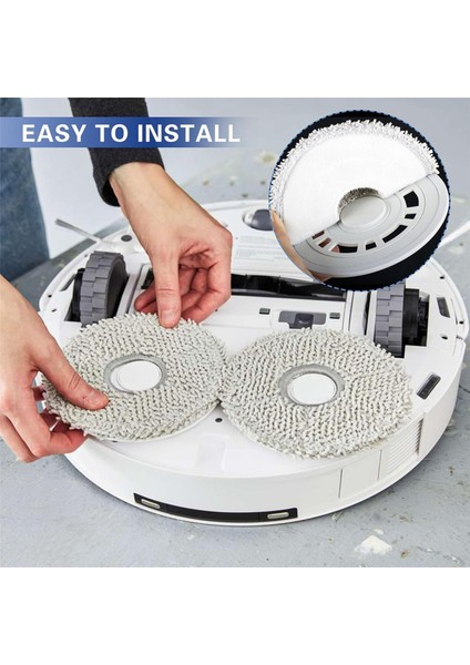 L10S ULTRA/L10S Pro ULTRA/L20 Ultra HEAT/X10+ Vakum Robotu Için 30'lu Paket Paspas, Yıkanabilir (Yurt Dışından) fiyatları