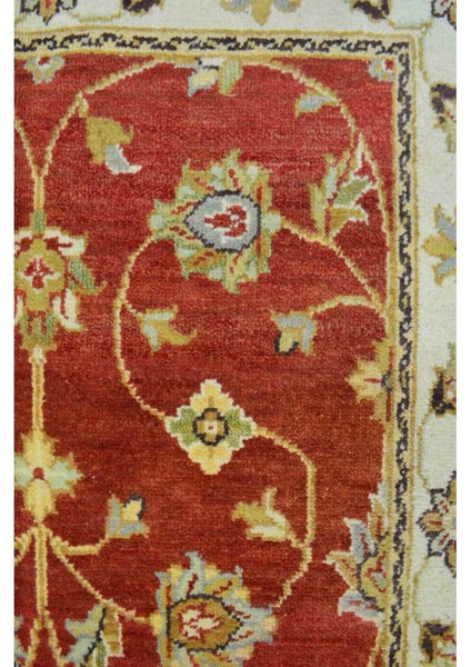 Kirman Yünü El Dokuma Uşak Ziegler Halısı 90 x 160 cm (1.44 M²)