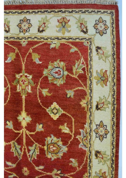 Kirman Yünü El Dokuma Uşak Ziegler Halısı 90 x 160 cm (1.44 M²)