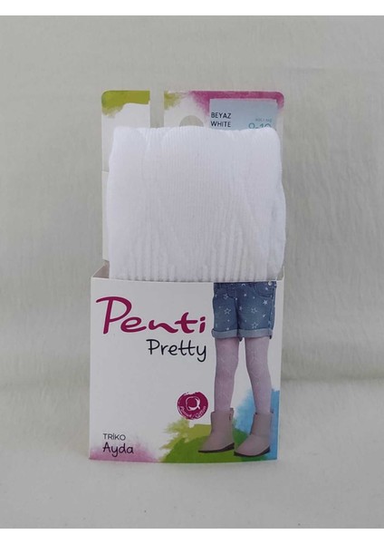 Yüksek Pamuk Oranı Knitwear 3'lü Külotlu Çocuk Çorabı - Kız Çocuk Külotlu Çorap fiyatları