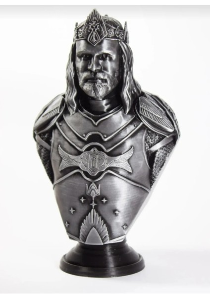 Aragorn Büst Figür 15 cm The Lord Of The Rings Yüzüklerin Efendisi