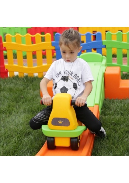 Arabalı Platform Set Çocuk Aktivite Roller Coaster Oyun Parkı modelleri