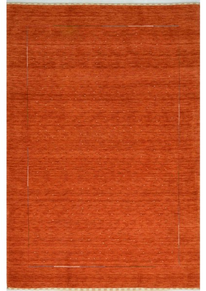Lori Turuncu Renk Modern El Dokuma Halısı (170 x 240 cm , 4.08 M²)
