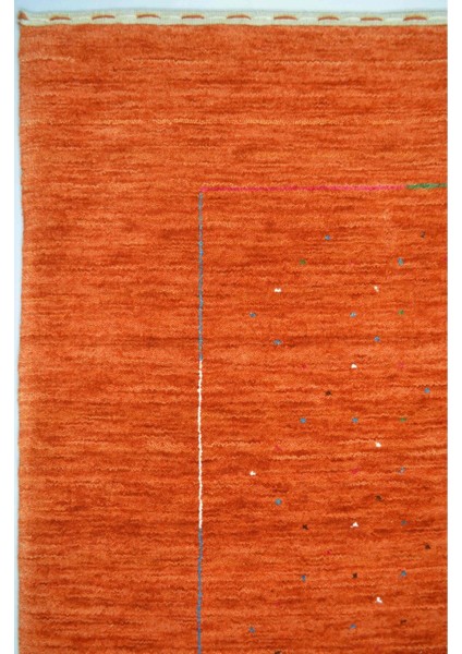 Lori Turuncu Renk Modern El Dokuma Halısı (170 x 240 cm , 4.08 M²) modelleri