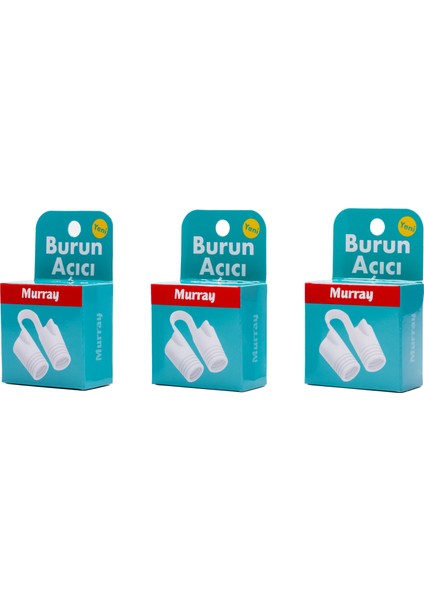 Burun Açıcı Aparat - Horlamaya Son 3'lü Kutu Orta Boy