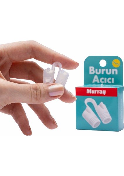 Burun Açıcı Aparat - Horlamaya Son 3'lü Kutu Orta Boy