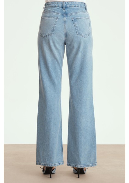 Denim Pantolon 24YD3405 Açık Mavi indirimleri