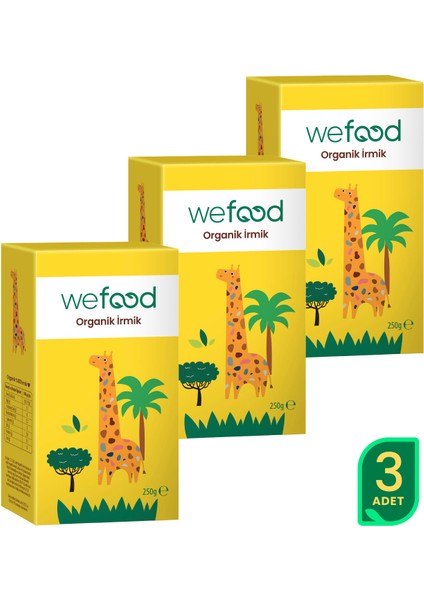 Kids Organik İrmik ( Bebek İrmiği 250 gr ) 3'lü