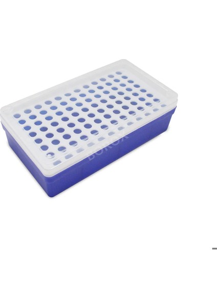 Ependorf Tüp Standı 0.5ml Için 96 Delikli - Eppendorf Sporu - Deney Tüpü Standı