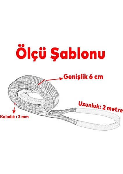 Yük Kaldırma Sapan Polyester Spanzet 2 Ton 2 Metre Turkuaz Sağlam Taşıma Indirme Araç Çekme Halat modelleri