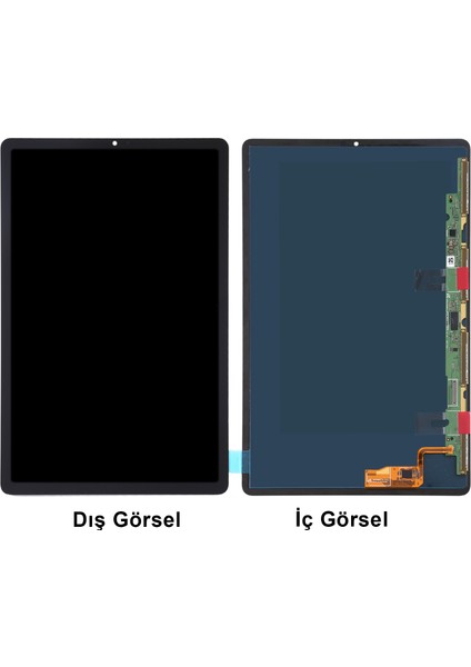 Samsung Galaxy Tab S5E Sm-T720 (2019) Uyumlu Org Lcd+Dokunmatik (Siyah) NT-111754