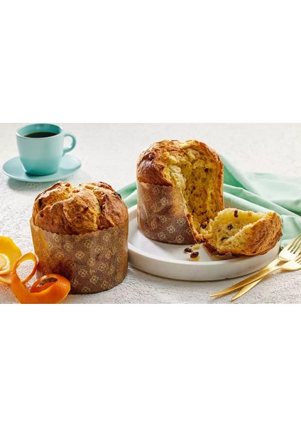 Panettone Kek Kağıt Kalıbı 10 Adet