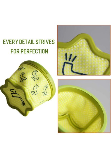 Adet Ev Tipi Cordzero A9 Elektrikli Süpürge Aksesuarları Filtre Mesh Temizleme (Yurt Dışından) fırsatları