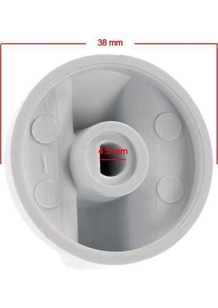 Vestel Ocak Düğmesi Eski Tip Sarı 4'lü modelleri