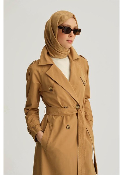 Pamuk Karışımlı Kap 25YH707 Camel modelleri