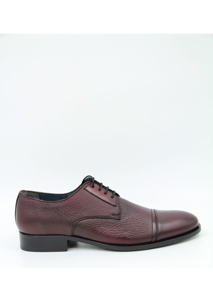 00600-243 Erkek Klasik Ayakkabı - Bordo
