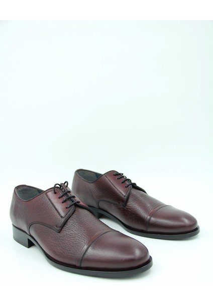 00600-243 Erkek Klasik Ayakkabı - Bordo
