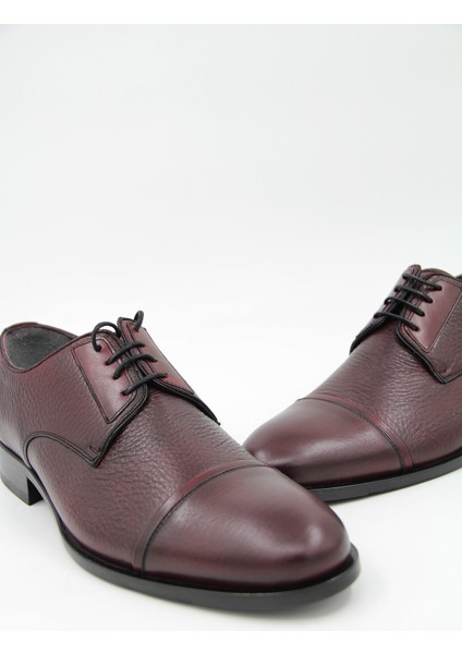 00600-243 Erkek Klasik Ayakkabı - Bordo