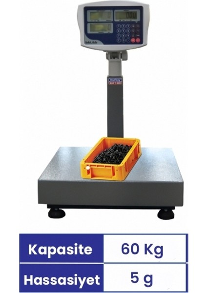 Kc-R 35X40 cm 60 kg Sayıcı Baskül