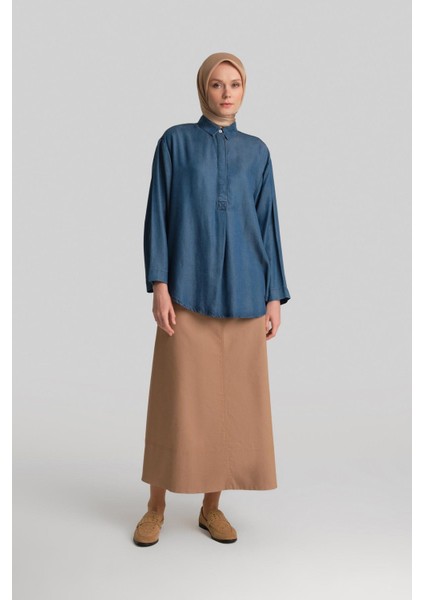Tencel Bluz 24YD3407 Mavi indirimleri