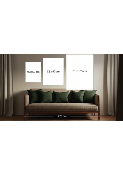 5103-K Hüsni-Hat Hilye-I Şerif Kanvas Tablo