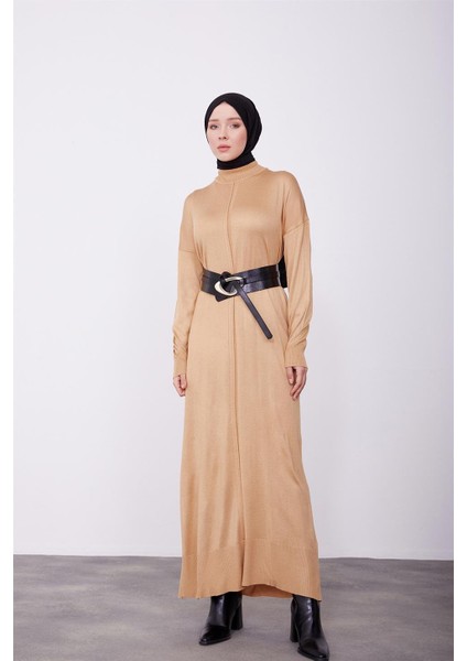 Elbise 23Kd4248 Camel