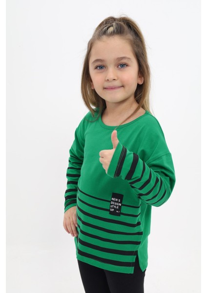 Kız Çocuk Baskılı Tişört