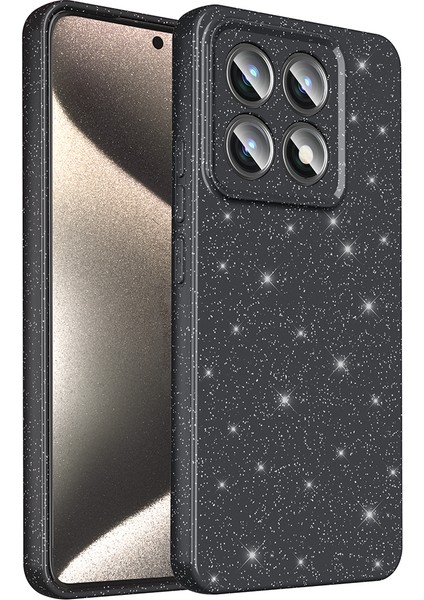 Xiaomi Mi 14T Pro Kılıf Simli Koton Kapak