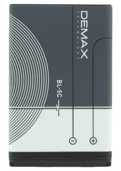 Demax Nokia 5c Güçlendirilmiş Batarya Bl-5c