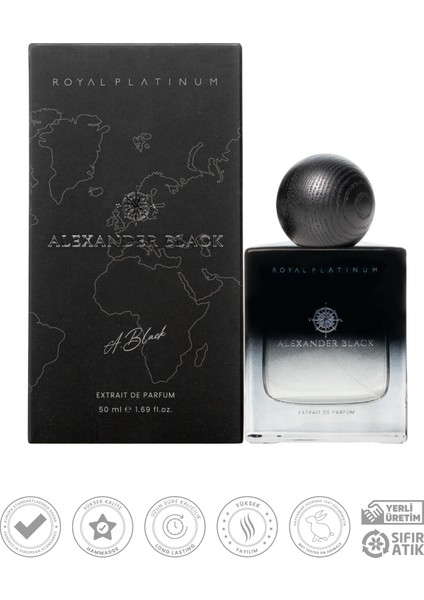 Ncab Alexander Black 50ML