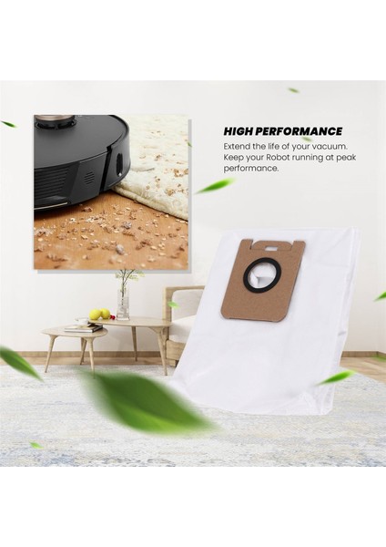 Bot Z10 Pro Elektrikli Süpürge Yedek Parça Aksesuarları Için 12 Adet Toz Torbası (Yurt Dışından) fiyatları