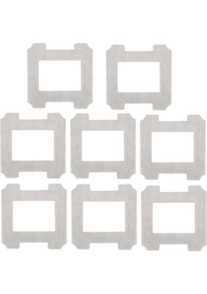 Wınbot W1/w1 Pro Pencere Vakum Temizleyicisi Için 8 Adet Paspas Bezi Yedek Parçalar Yıkanabilir Pedler Aksesuarlar (Yurt Dışından) indirimleri