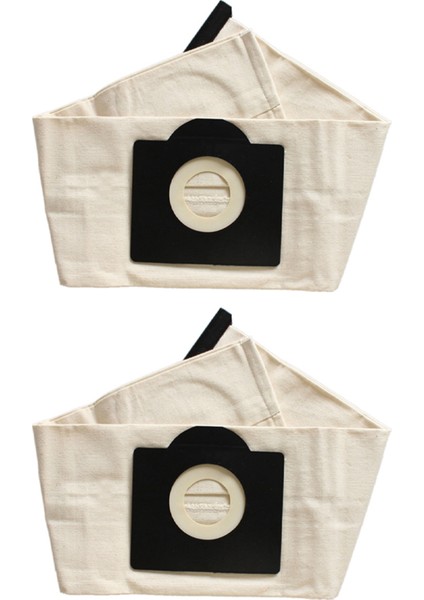 Wd3 Premiu Elektrikli Süpürge Torbası Parçası Için 2x Yıkanabilir Filtre Torbası (Yurt Dışından)