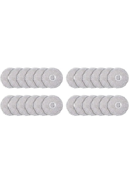 X10+& L10S ULTRA/L10 Ultra Robot Süpürge Için 24'lü Mendil Paketi, Mikrofiber Islak Paspas Pedleri Aksesuarları (Yurt Dışından)
