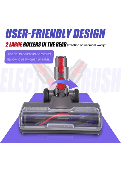 V7 V8 V10 V11 V15 Elektrikli Süpürge Için Fırça Doğrudan Tahrikli Türbin Zemin (Yurt Dışından) indirimleri