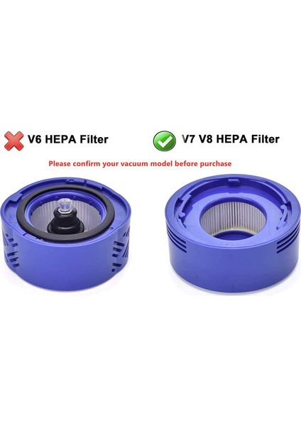 V7 V8 Kablosuz Elektrikli Süpürgeler Için Yedek Ön Filtre Hepa Son Filtre Kiti 965661-01&967478-01 Parçasını Değiştirin (Yurt Dışından) indirimleri