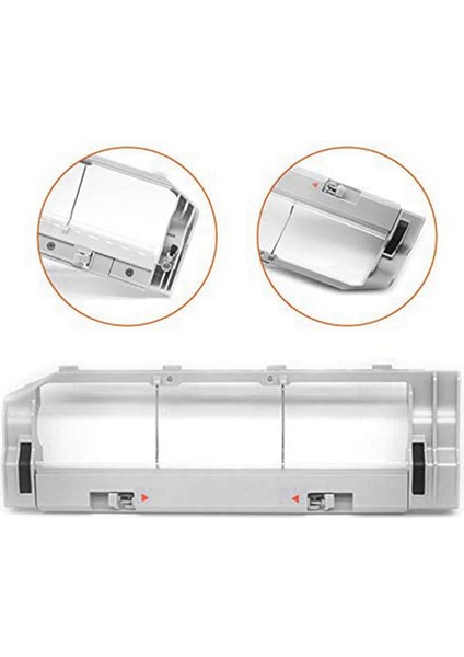 S5 Max S6 Maxv S50 S51 Robot Için 2x Ana Fırça Silindiri Kapağı Aksesuarları (Yurt Dışından) fiyatları