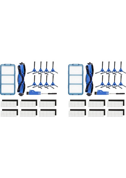 Robovac 11S, 15C, 25C, 35C, 12, 30, 15T Elektrikli Süpürge Için 2 Set Yedek Parça (Yurt Dışından)