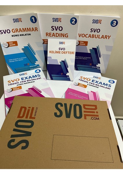 SVODİL Yökdil Fen Bilimleri Seti + Offline Digital Dil Kursu