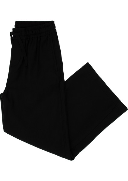 Kız Çocuk Siyah Pantolon (Kanvas-Chino) 50300911-VR046