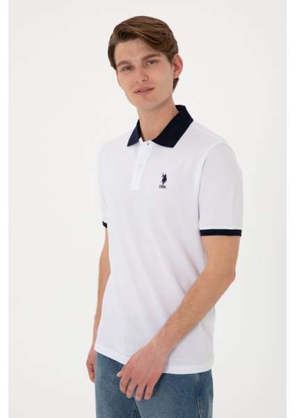 Erkek Beyaz Tişört Basic 50305989-VR013 fırsatları