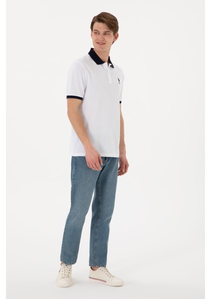 Erkek Beyaz Tişört Basic 50305989-VR013 indirimleri
