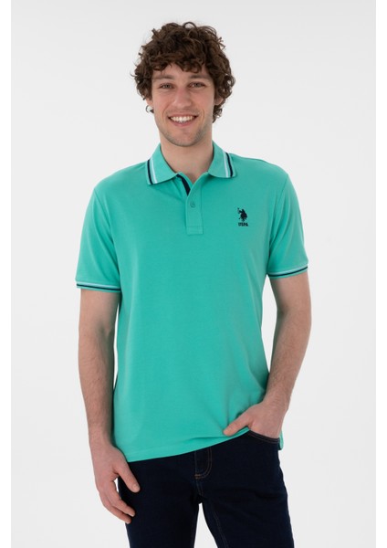 Erkek Mint Tişört Basic 50306011-VR090