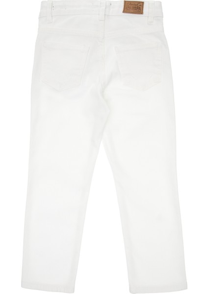 Erkek Çocuk Beyaz Pantolon (Jean) 50304256-DN0015 fırsatları