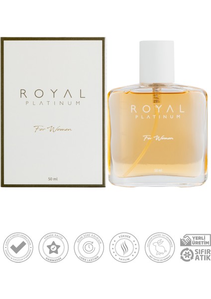 W117 50 ml Kadın Parfümü Aromatik Koku ile Gündüz ve Gece Kullanımına Uygun fırsatları